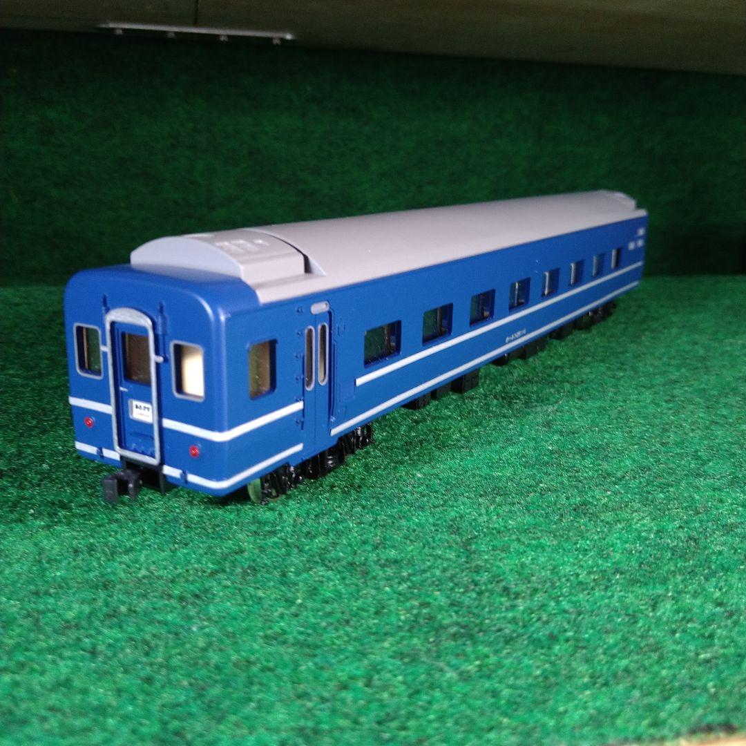 HOゲージ1/80 アリイ24系25形組立塗装走行化7両