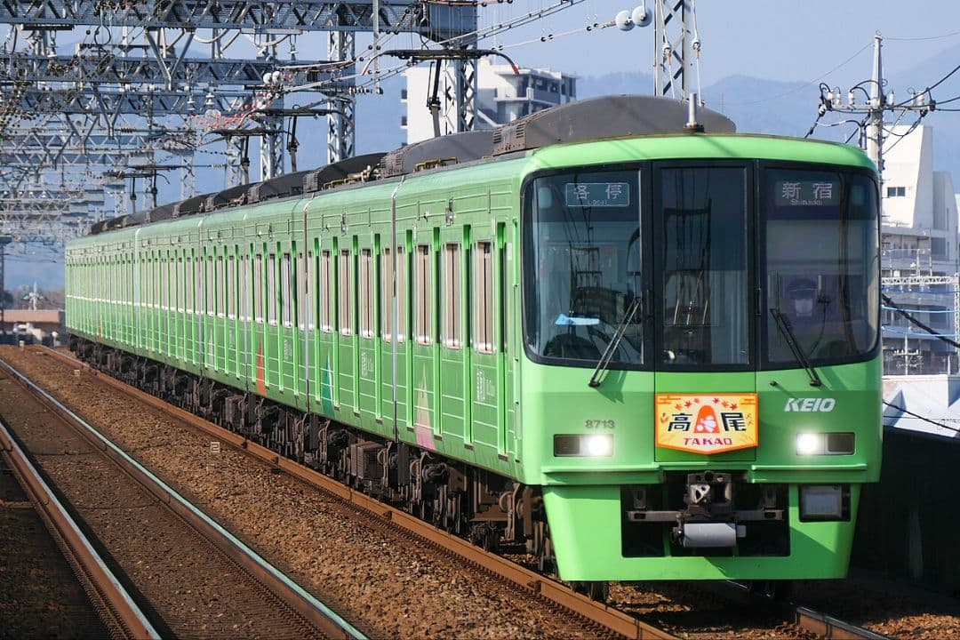 GM 京王8000系(高尾山トレイン・識別灯点灯)基本4両セット+増結6両セット