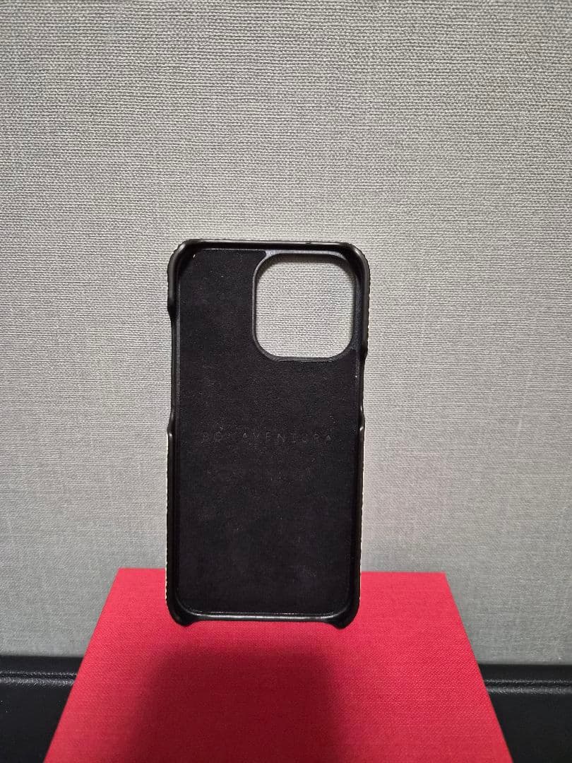 値下げBONAVENTURA iPhone12プロ用レザーケース