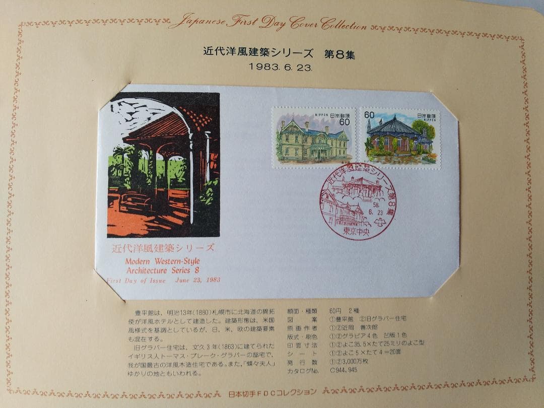 初日カバー 1983年 昭和58年 亥年 記念切手 切手 29通 ファイル 新品