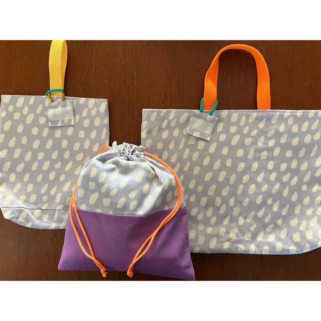 【即発送】レッスンバッグ 上靴袋 入園グッズ レッスンバックおしゃれ