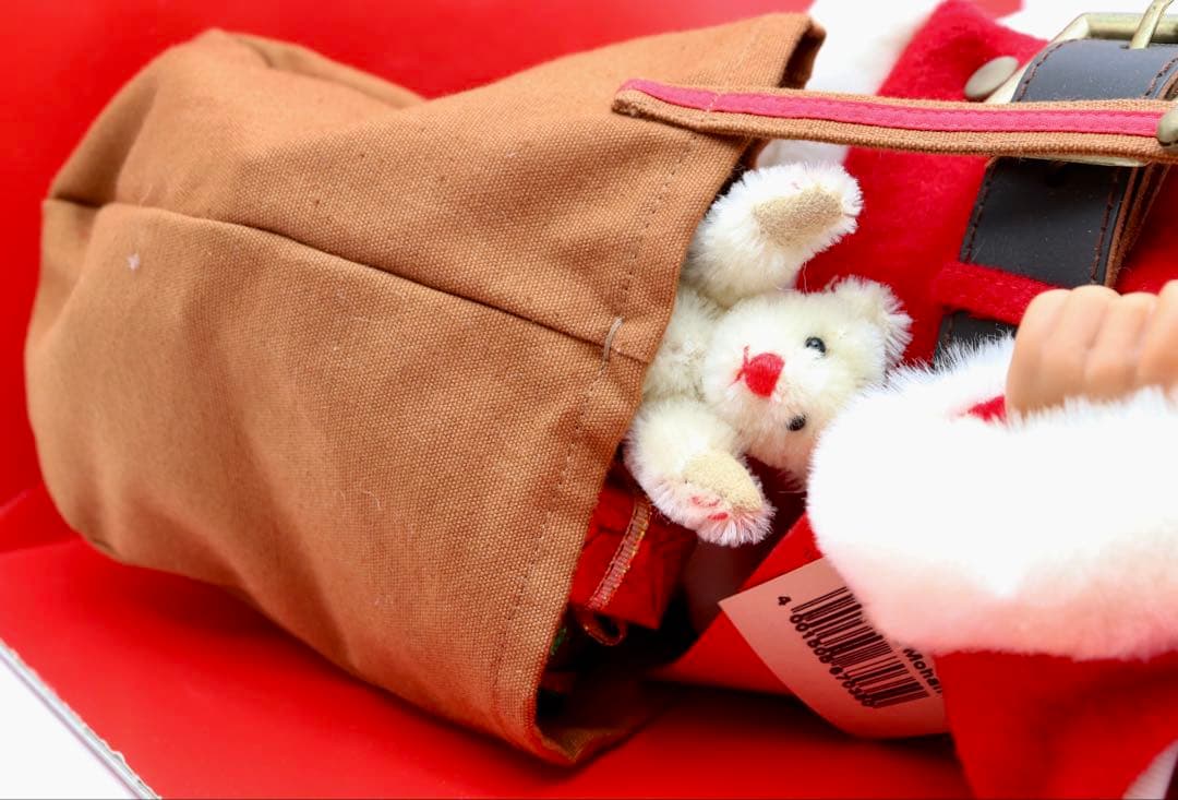 STEIFF Coca-Cola Santa 1999年10,000体限定品