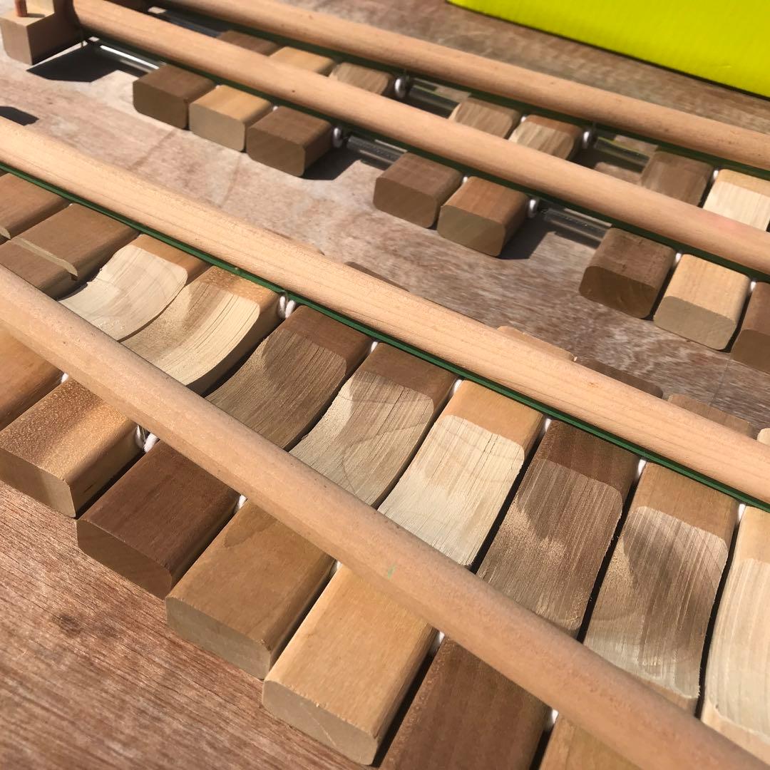 【極美品】ヤマハ 卓上木琴 No.185｜30音/半音/マレット/外箱付き