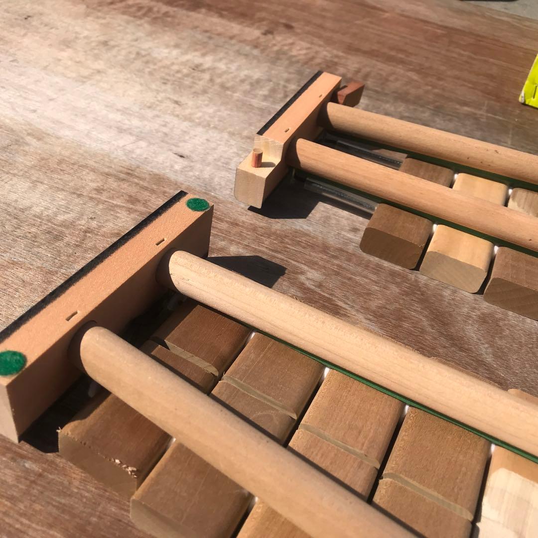 【極美品】ヤマハ 卓上木琴 No.185｜30音/半音/マレット/外箱付き