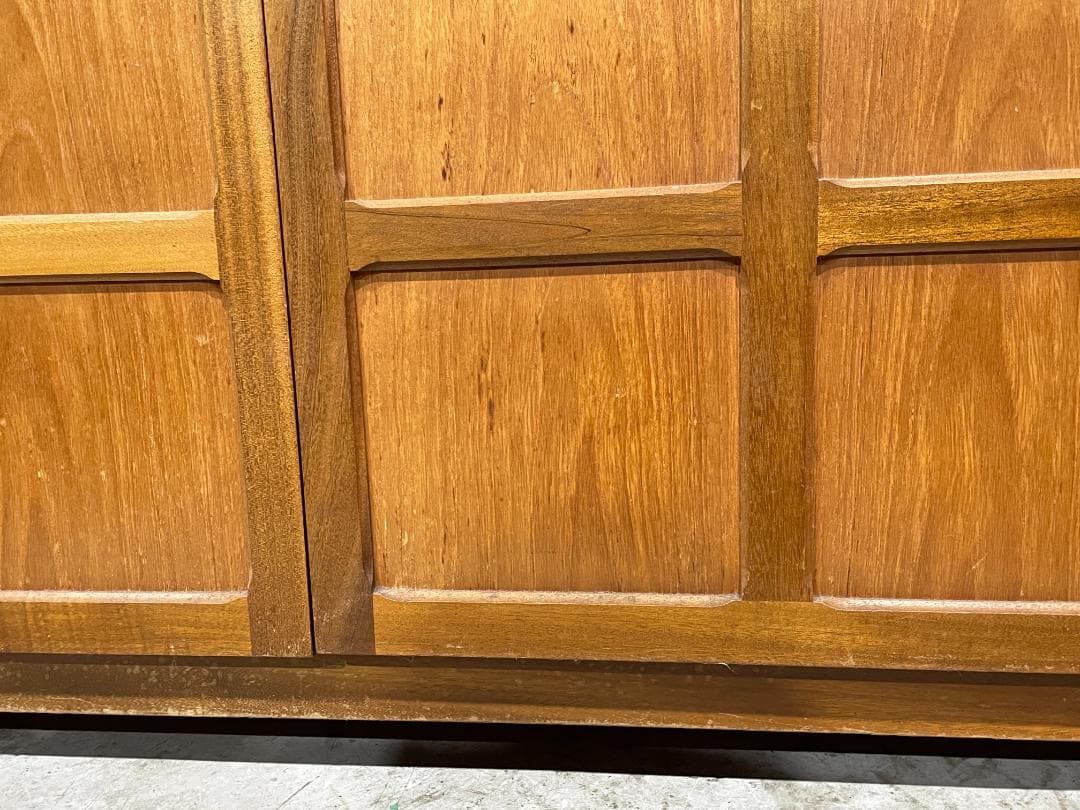 Vintage ⚪︎NATHAN　ネイサン　ハイサイドボード　ディスプレイ棚