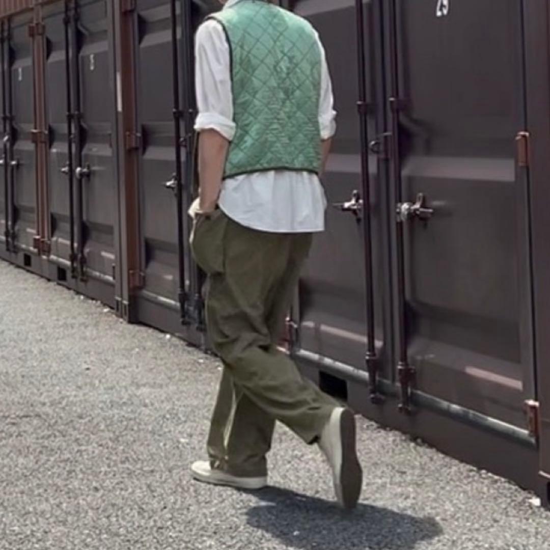 【実物】40s US ARMY M-43 HBT パンツ フランス軍スタンプ