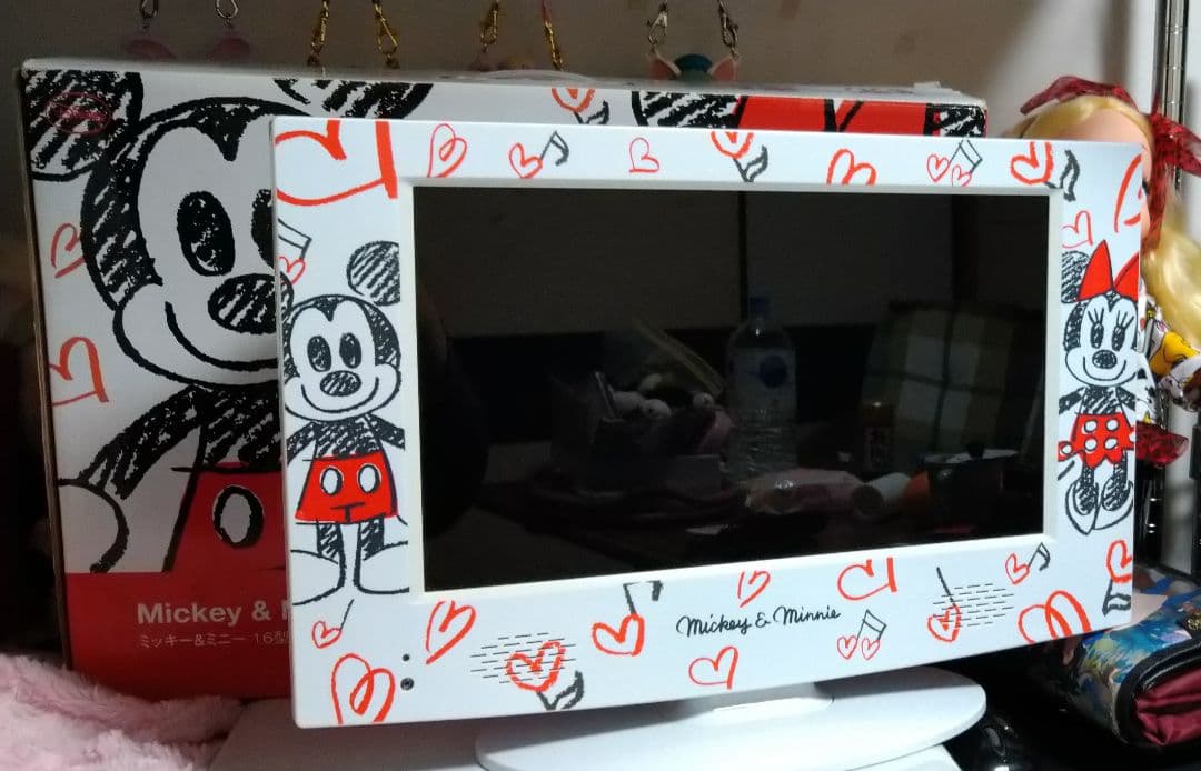 ディズニーミッキー＆ミニー16型TV