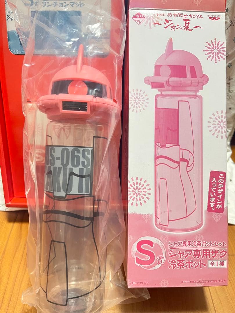 ガンダム 一番くじ シャア専用 ザク 冷茶ポットセット