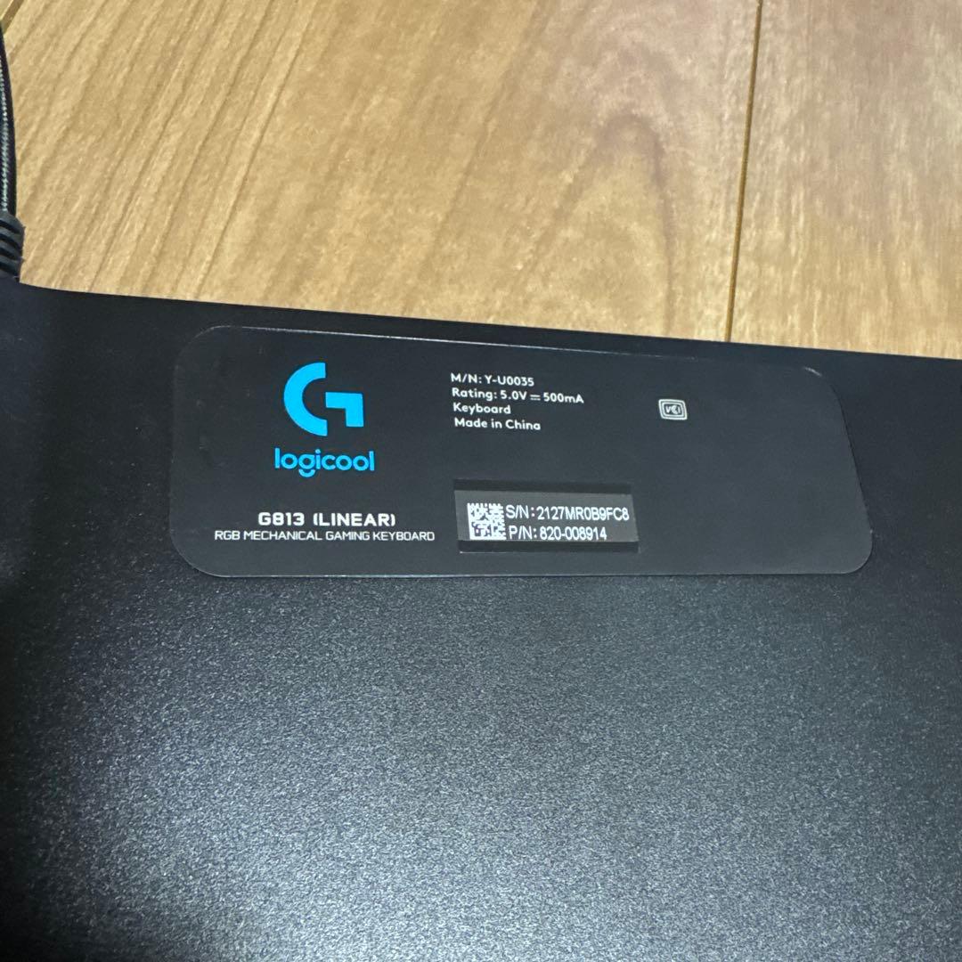 Logicool G813 本体