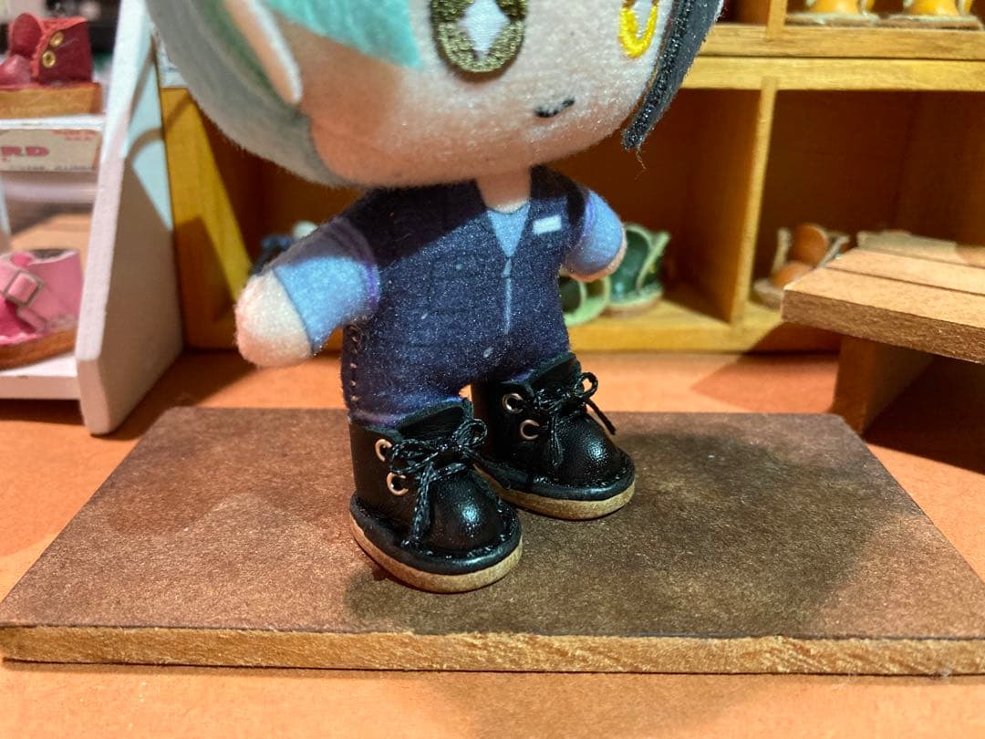 【みーや】ぬいぐるみ 10cm ぬい靴 自立式