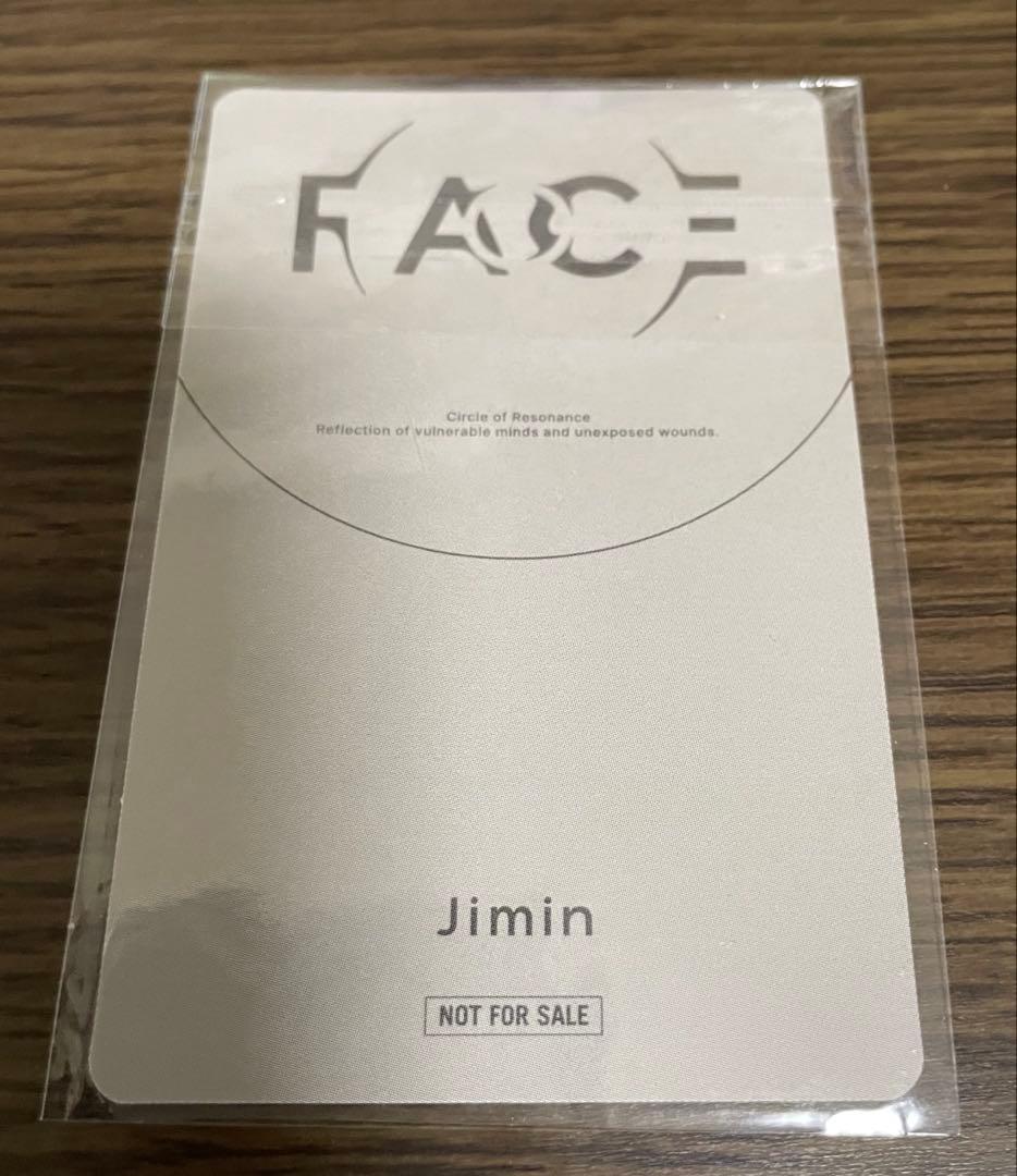 BTS ジミンFACE 当選品　非売品トレカ 新品