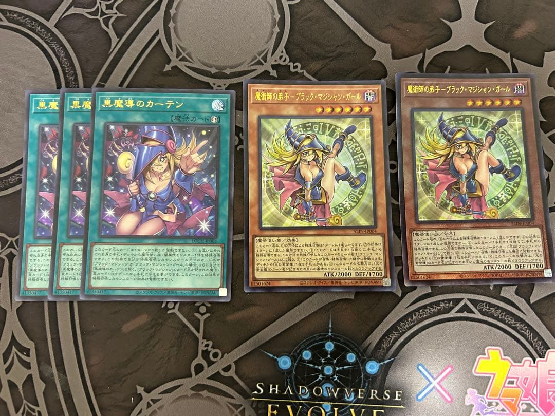 遊戯王 光の黄金櫃 デッキパーツ 黒魔道のカーテン入