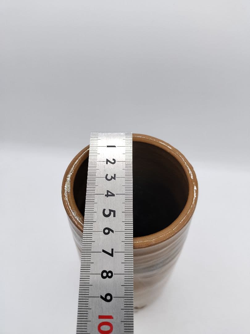 c562 花入 虫明焼 黒井千左 木箱 茶道具 古物