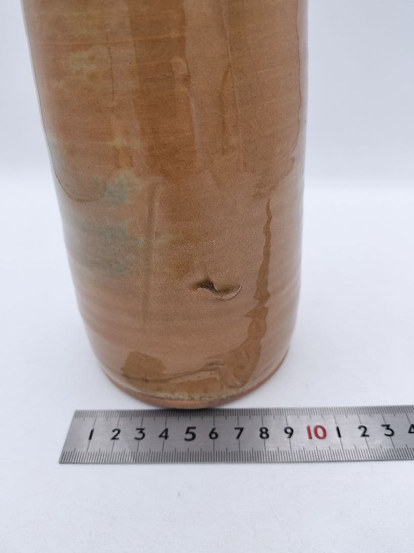 c562 花入 虫明焼 黒井千左 木箱 茶道具 古物