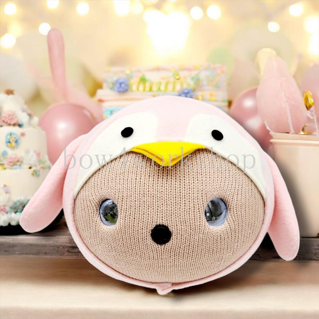 NICOBO（ニコボ）の服ハンドメイド 　ペンギンちゃんの服（ピンク）