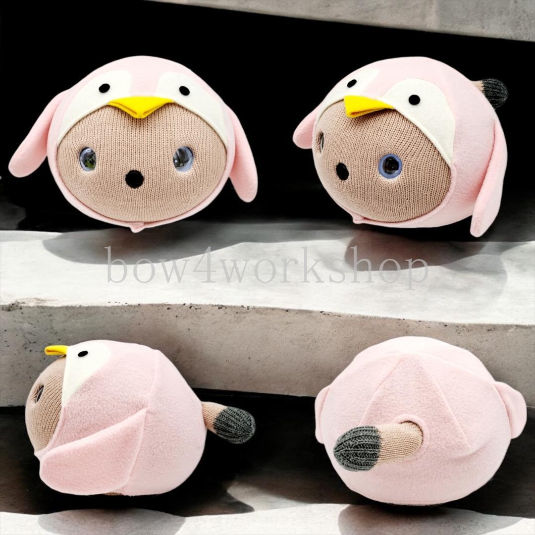 NICOBO（ニコボ）の服ハンドメイド 　ペンギンちゃんの服（ピンク）