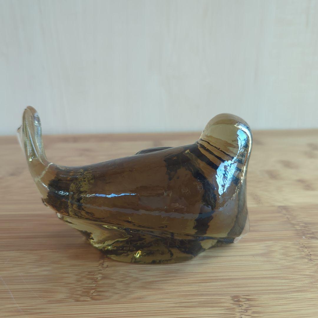 限定4500体 KOSTA BODA WWF 世界自然保護基金 　アザラシの親子