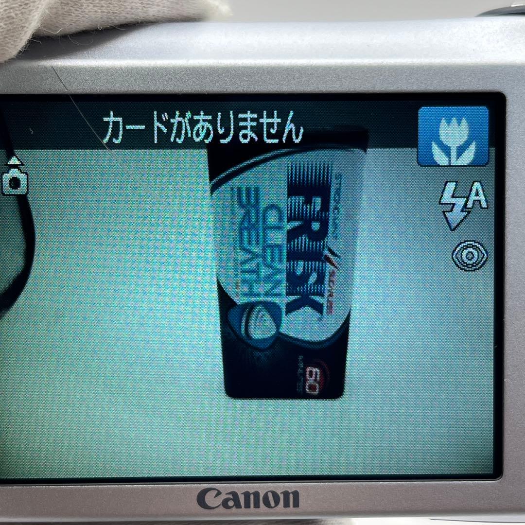 【訳あり品】Canon IXY 200F シルバー 動作品 画面やけ、キズ