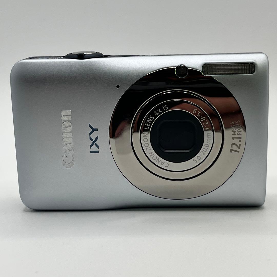 【訳あり品】Canon IXY 200F シルバー 動作品 画面やけ、キズ