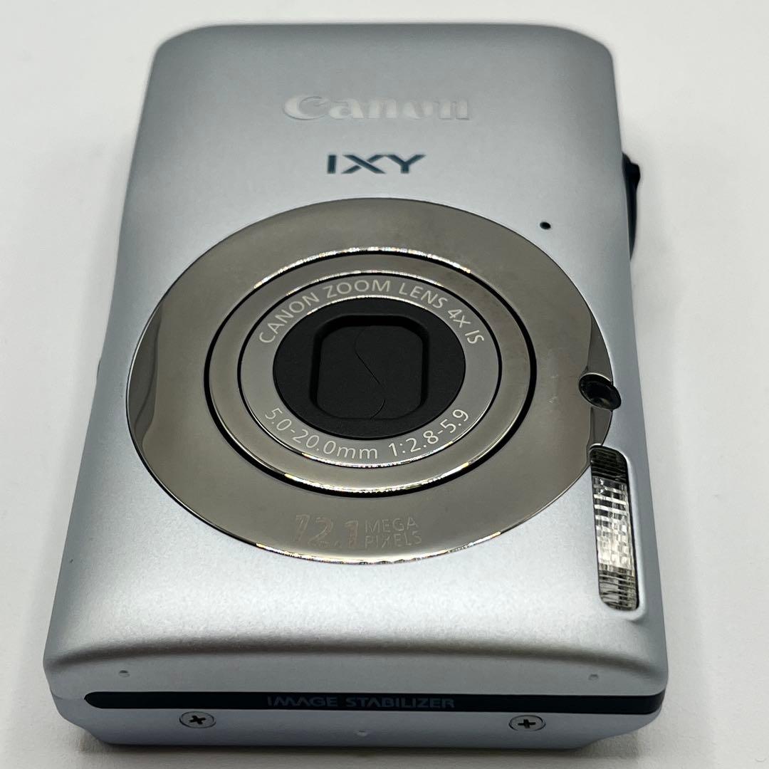 【訳あり品】Canon IXY 200F シルバー 動作品 画面やけ、キズ