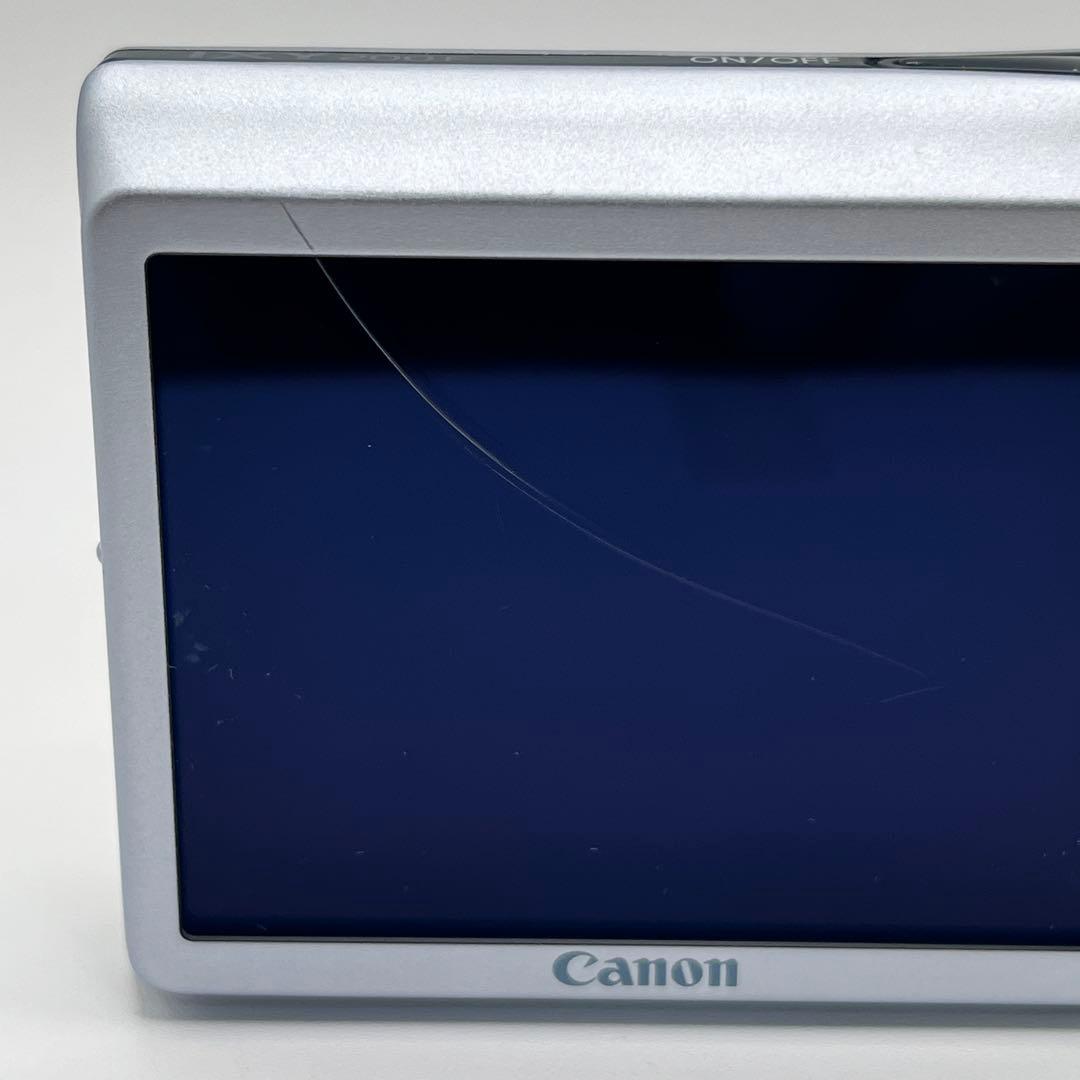 【訳あり品】Canon IXY 200F シルバー 動作品 画面やけ、キズ