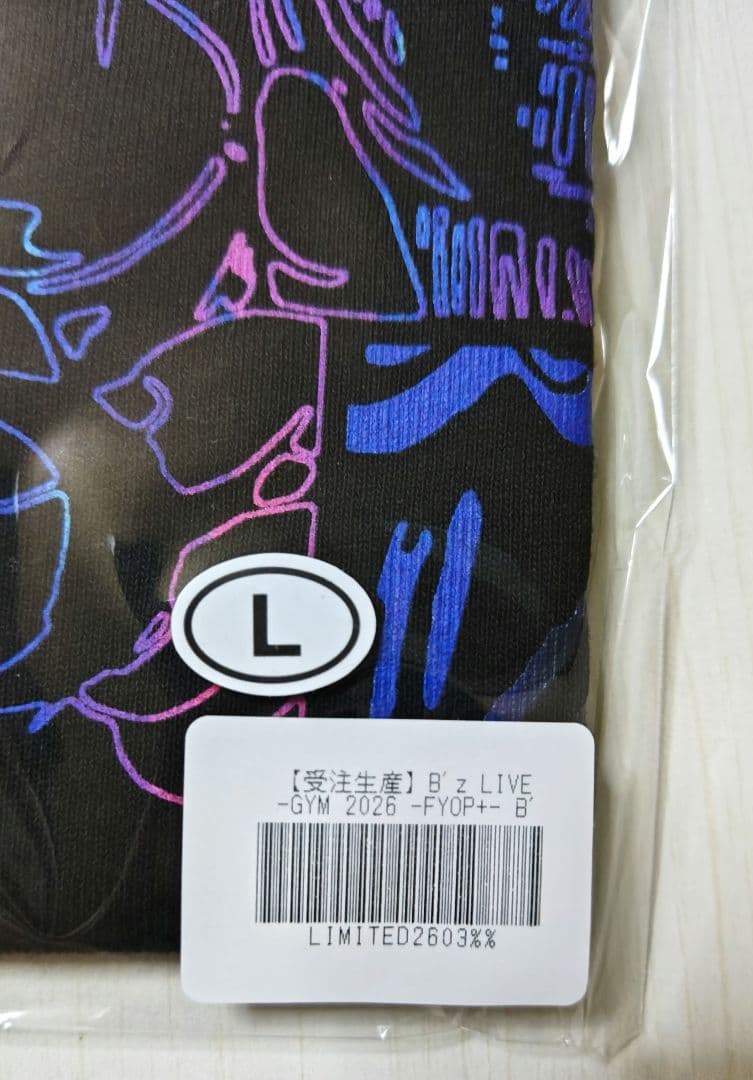 B'z LIVE-GYM2026 FYOP + B'z PARTY限定TシャツL