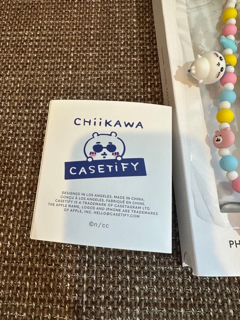ちいかわ CASETIFY ストラップ