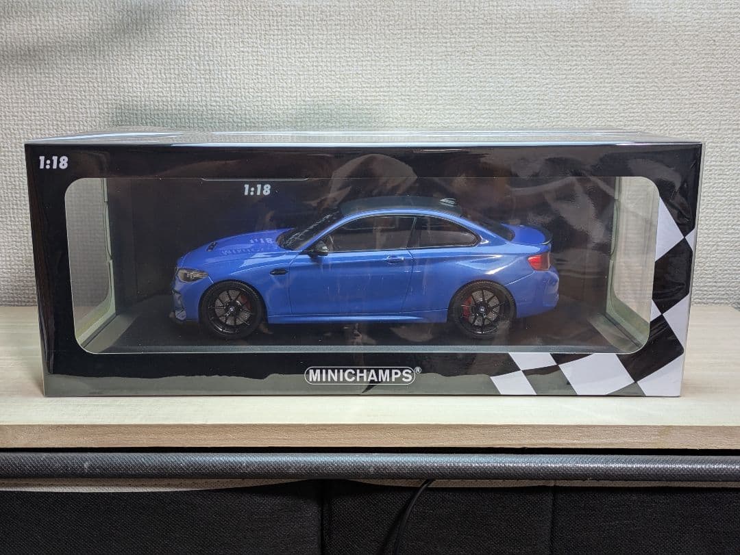 未開封 MINICHAMPS 1/18  M2 CS ブルー