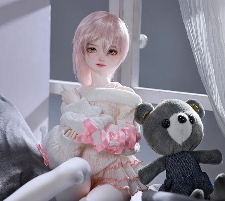 AX112 BJD 1/4 ドール本体 Mumu 球体関節人形 ハンドメイド