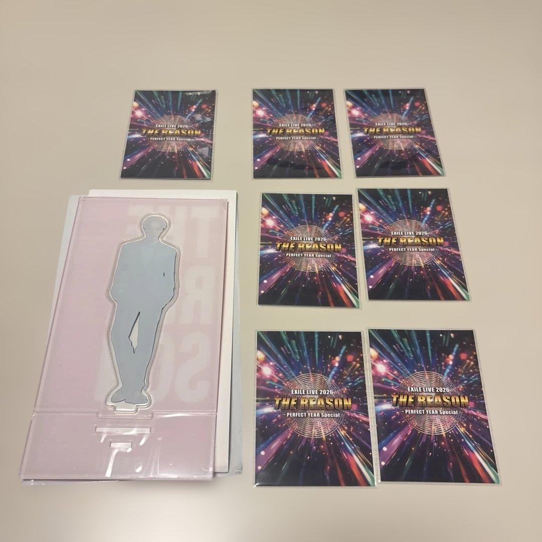 【匿名配送】EXILE 藤原樹　アクスタ、フォトカード　8点セット　シクレ含む