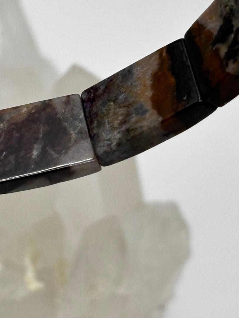 鑑定書付きスギライトバングル天然石NO641