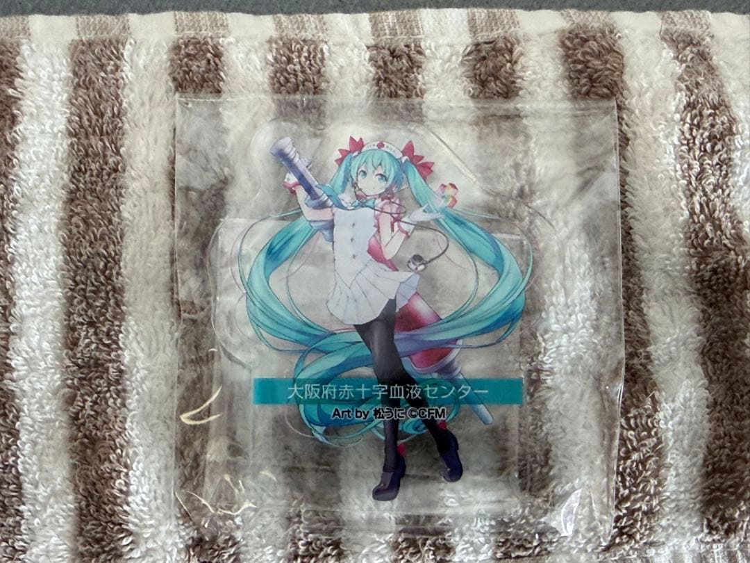 2026 初音ミク アクリルスタンド 松うに 大阪 赤十字 献血　60個限定