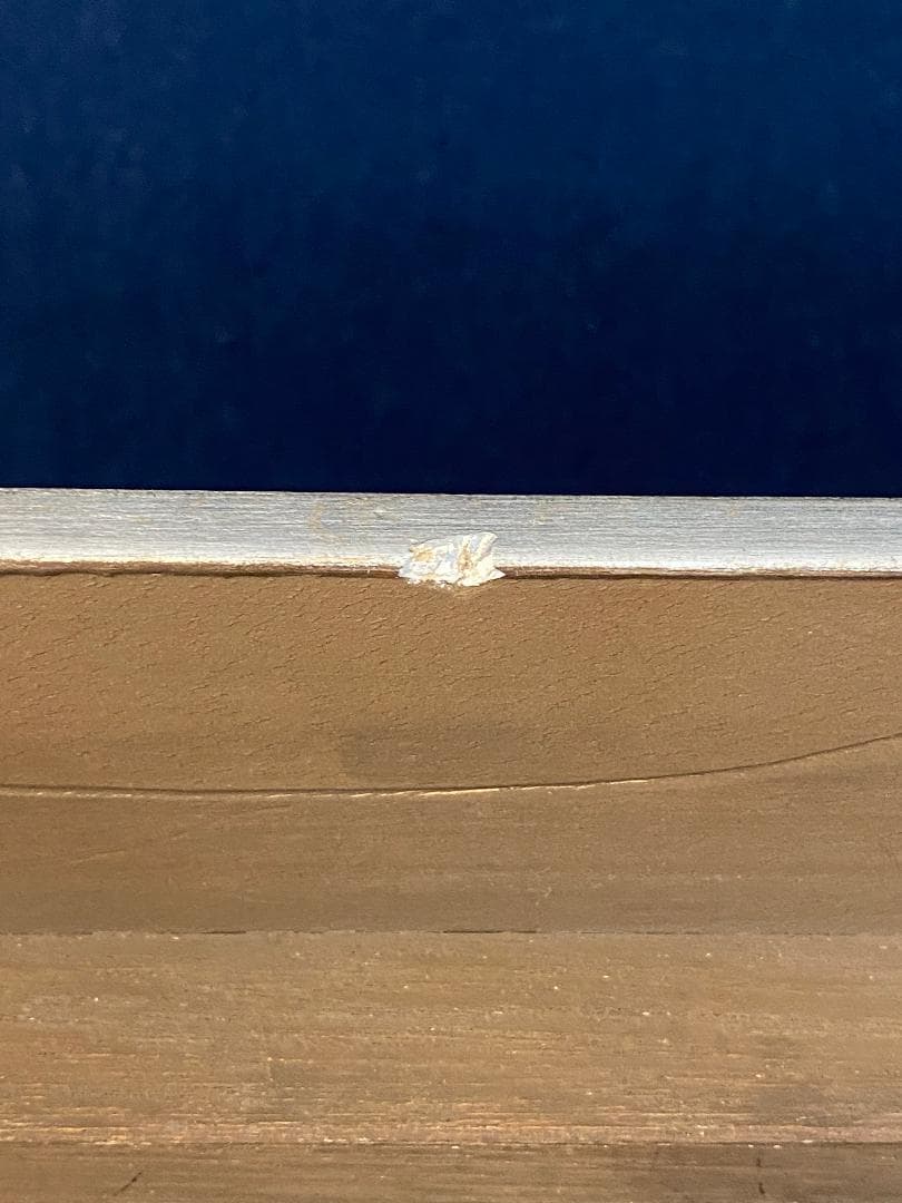 「真作」三塩雅博「ふるさと」風景画　油彩画　額装　サイン有り　F6号