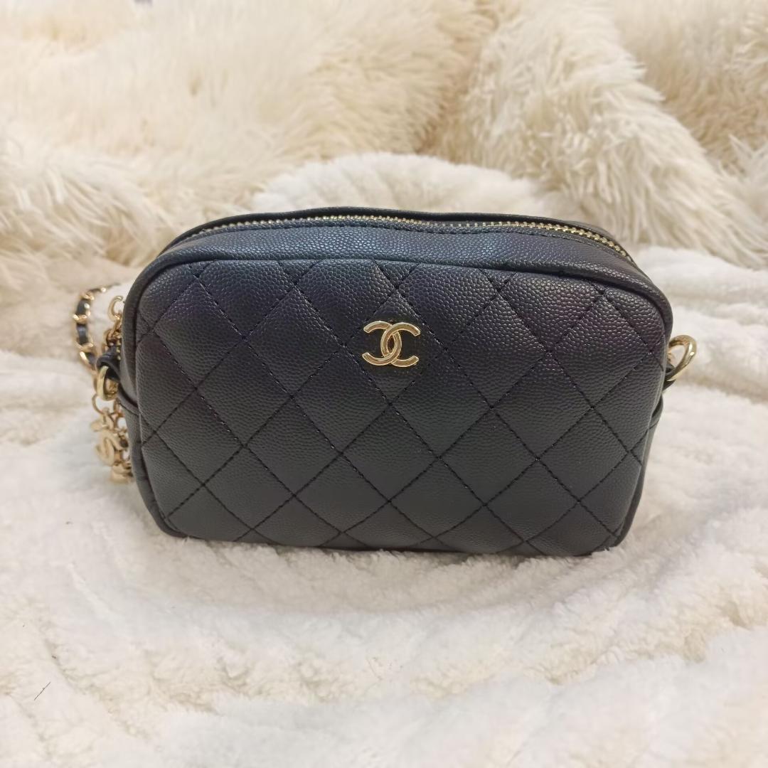 ノベルティ ゴールド チェーン ショルダーバッグ