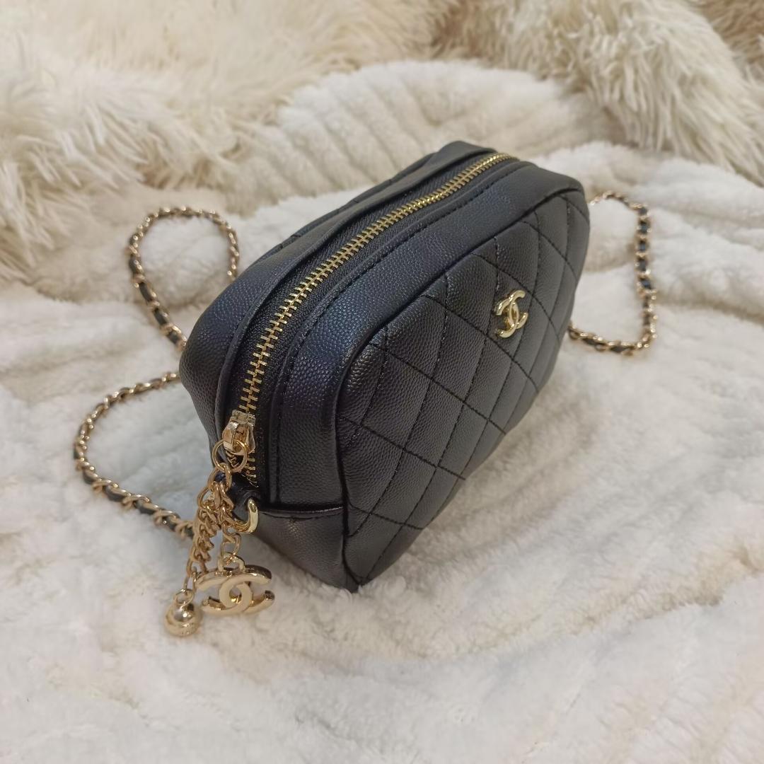 ノベルティ ゴールド チェーン ショルダーバッグ