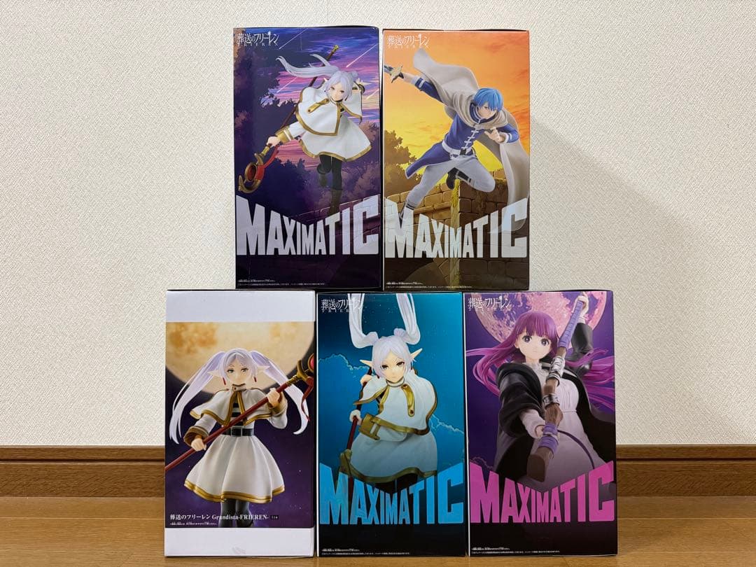 葬送のフリーレン MAXIMATIC フリーレン ヒンメル フェルン 5種セット
