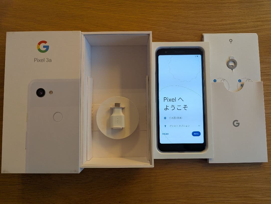 Google Pixel 3a ホワイト 本体　SIMフリー