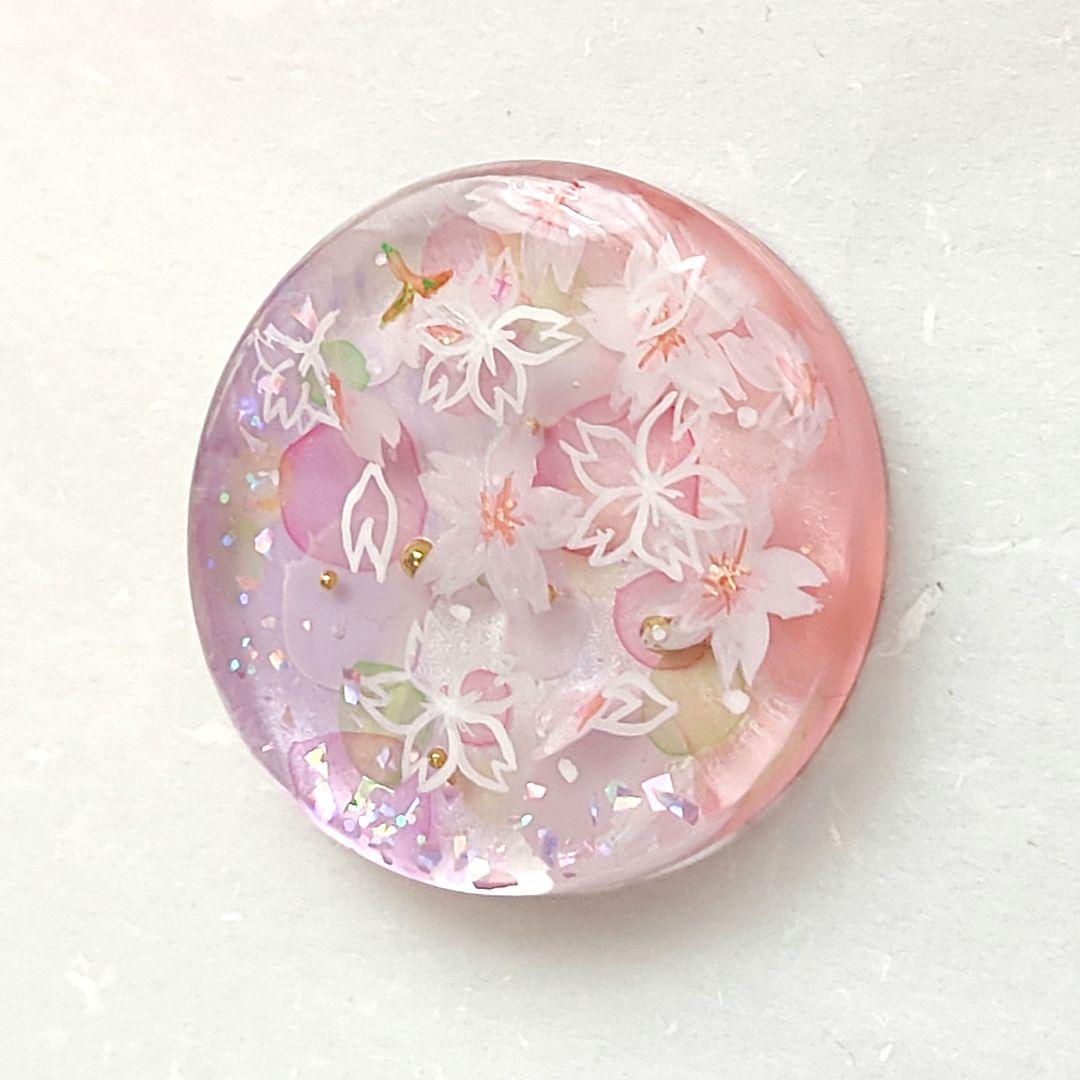 【719】ハンドメイド　レジン　ヘアゴム　ポニーフック