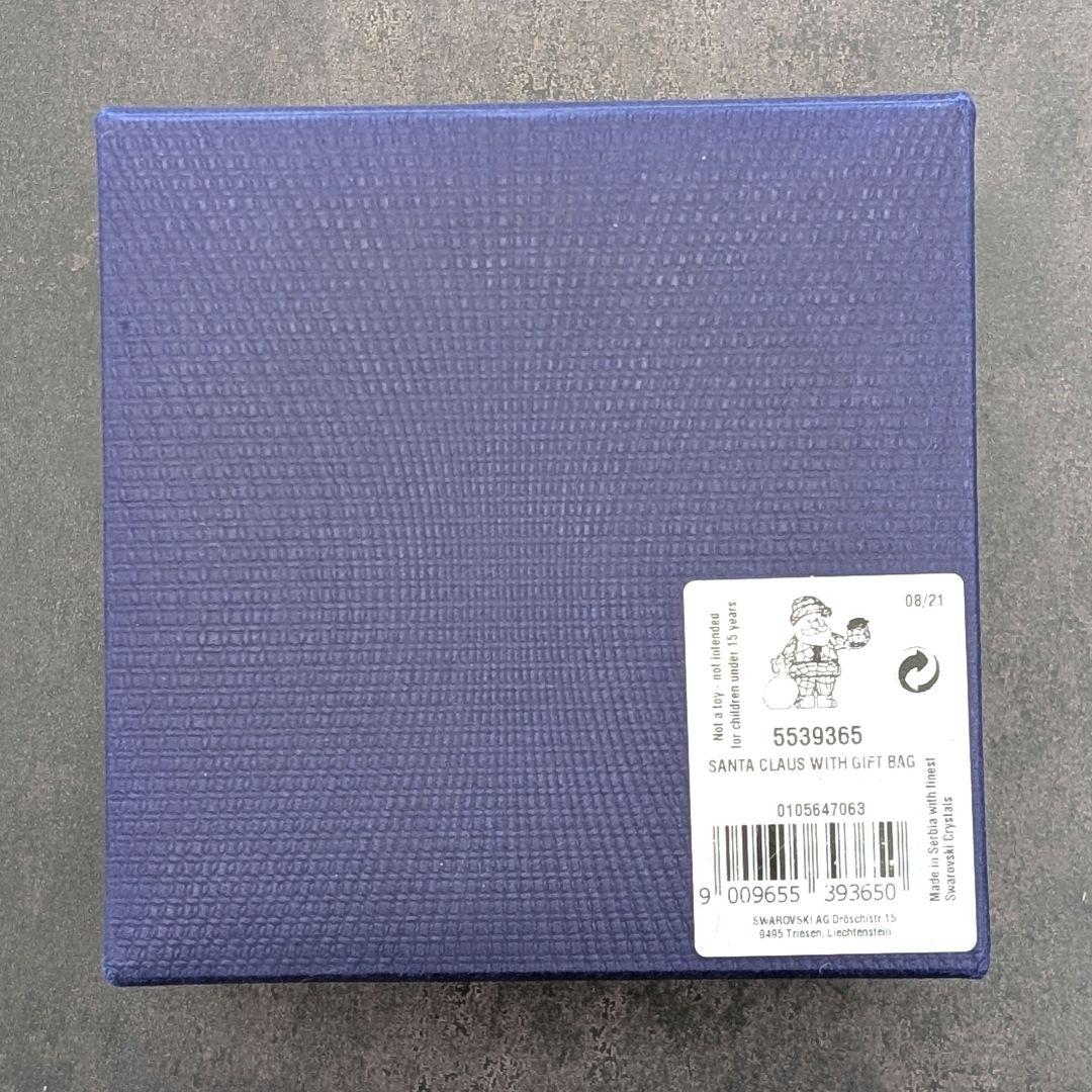 スワロフスキー「サンタクロースとギフトバッグ」　5539365