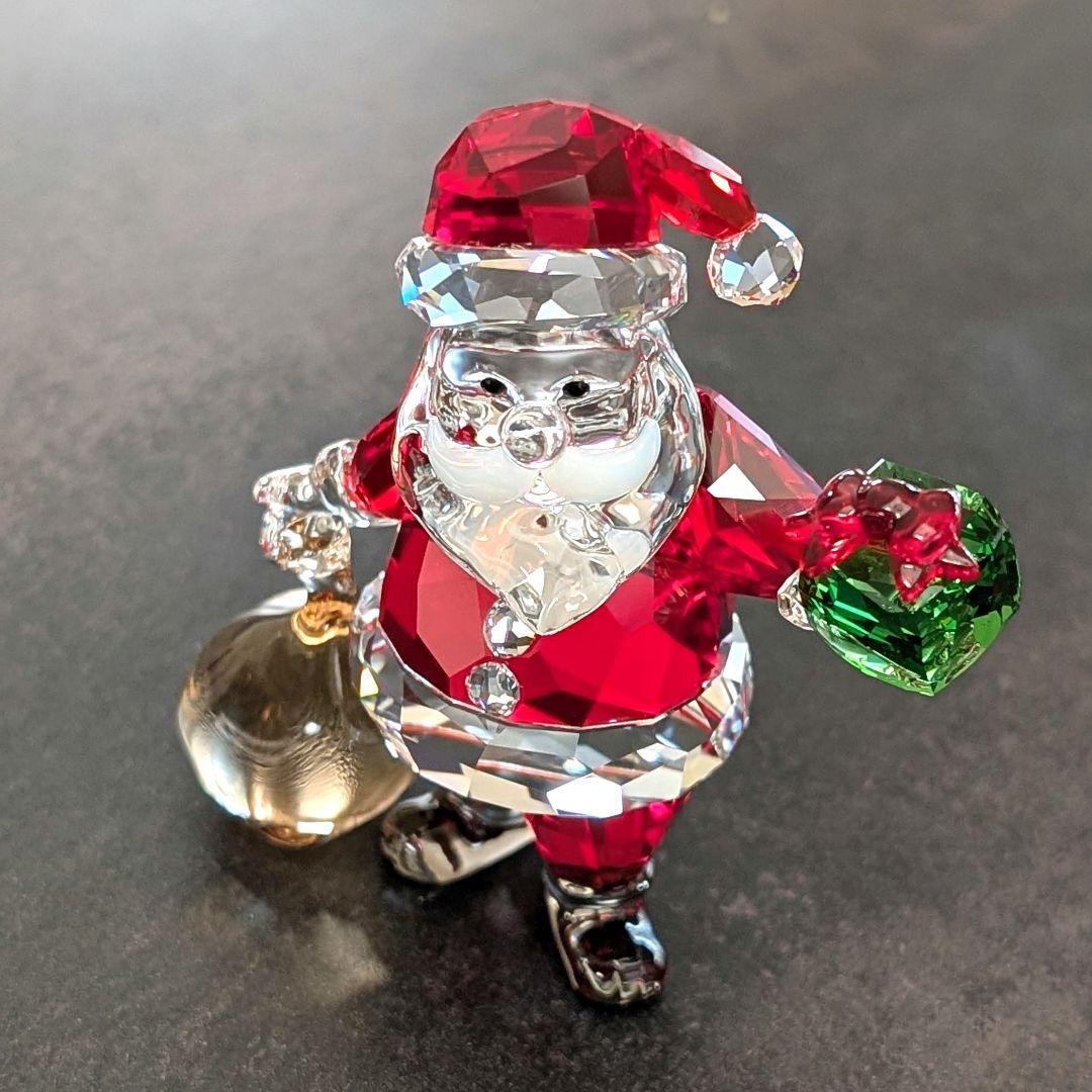 スワロフスキー「サンタクロースとギフトバッグ」　5539365