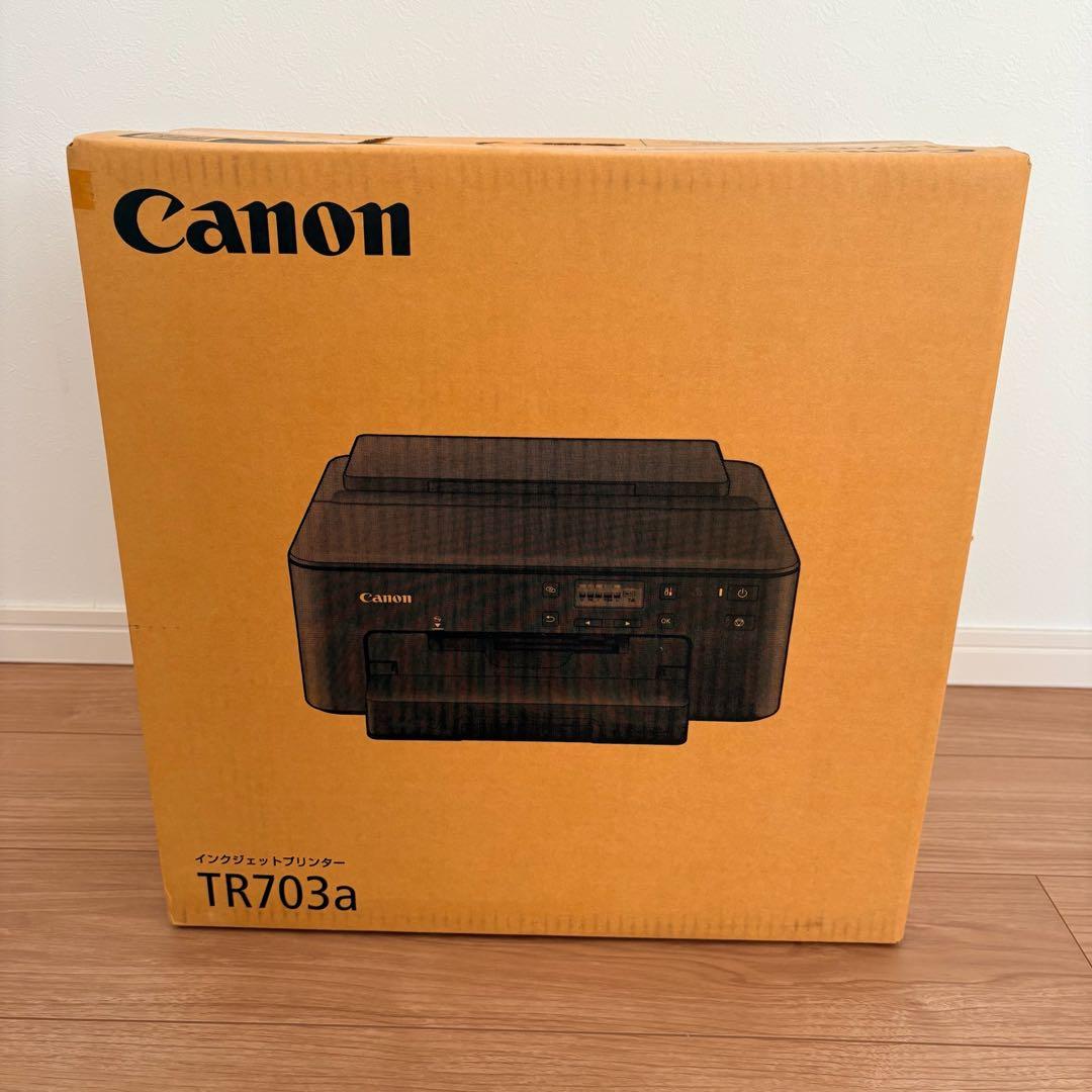未開封長期保管品　Canon インクジェットプリンター TR703a キャノン