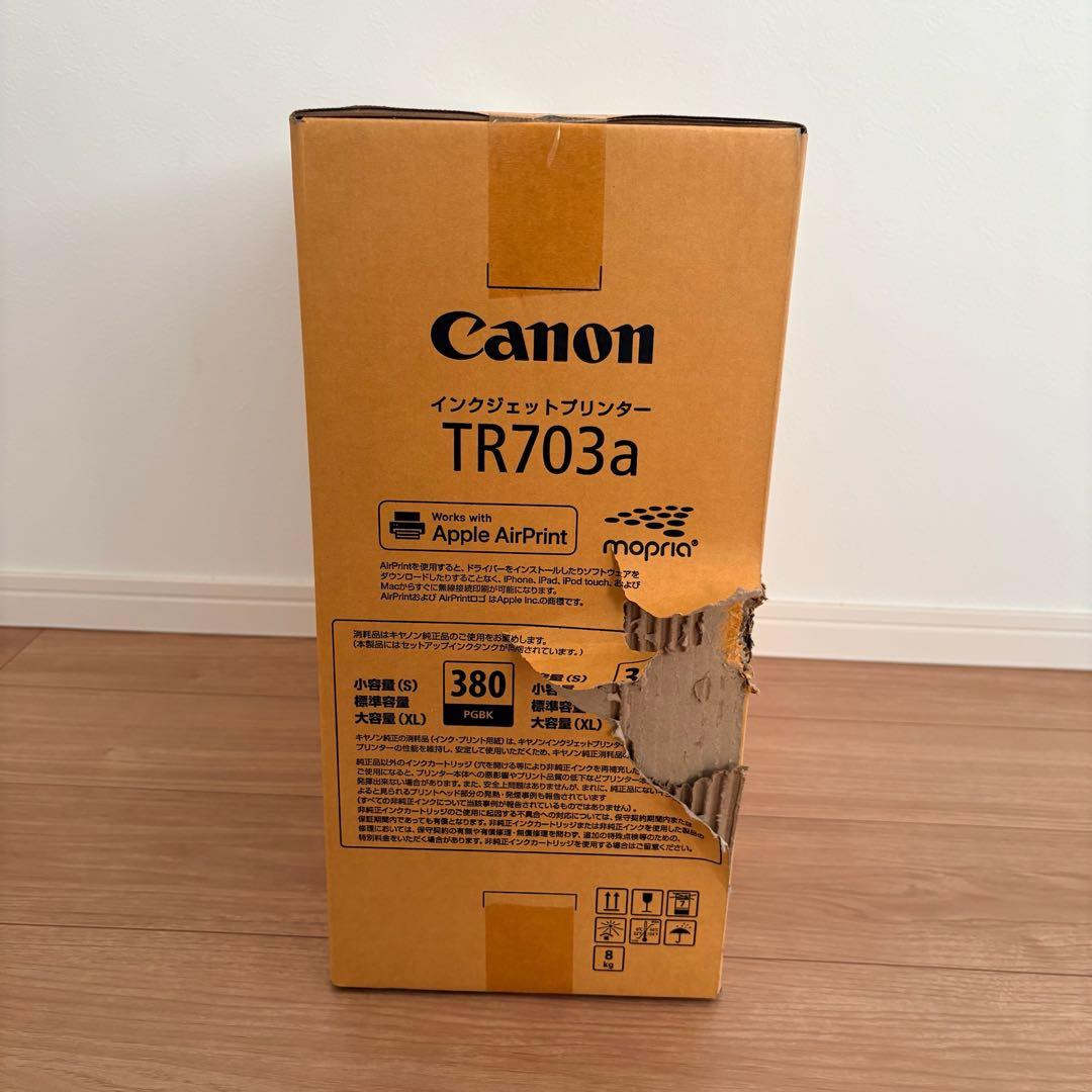 未開封長期保管品　Canon インクジェットプリンター TR703a キャノン