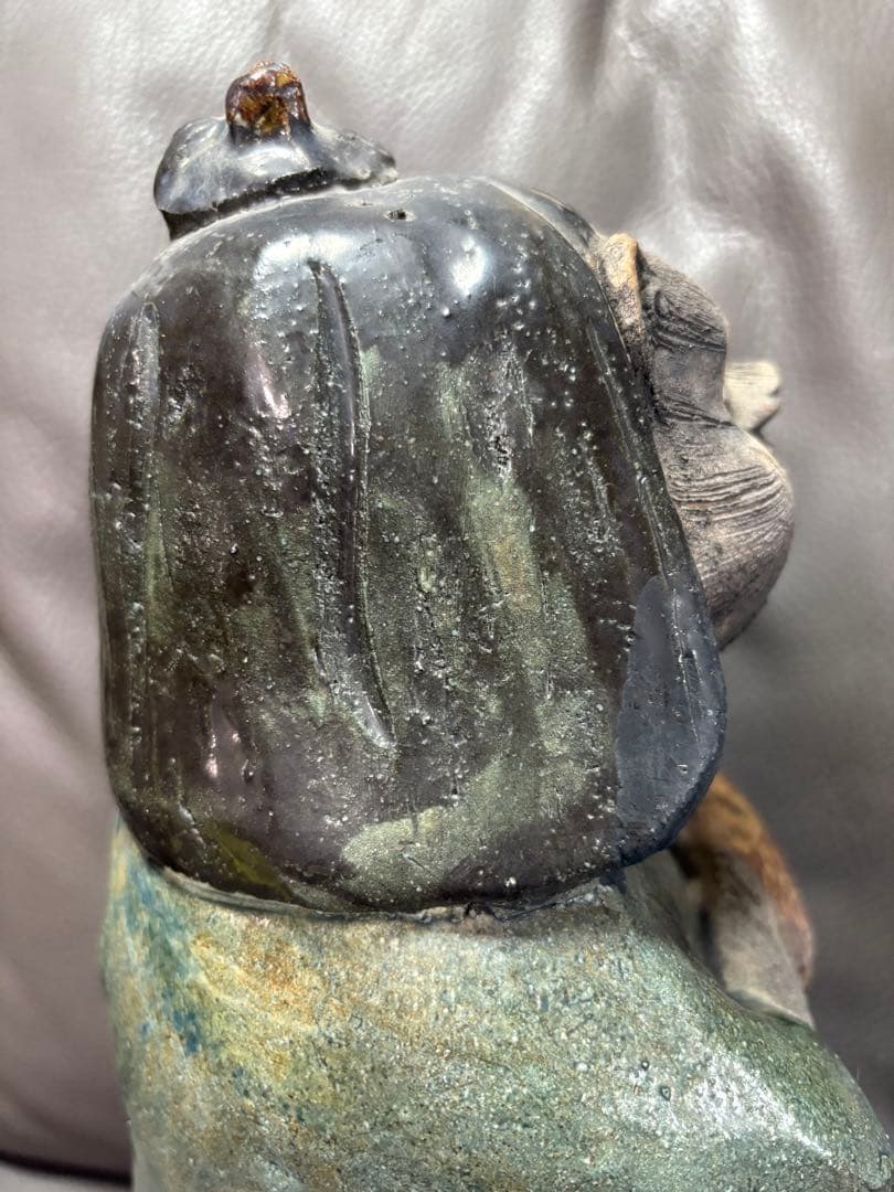 陶器たぬき　置物