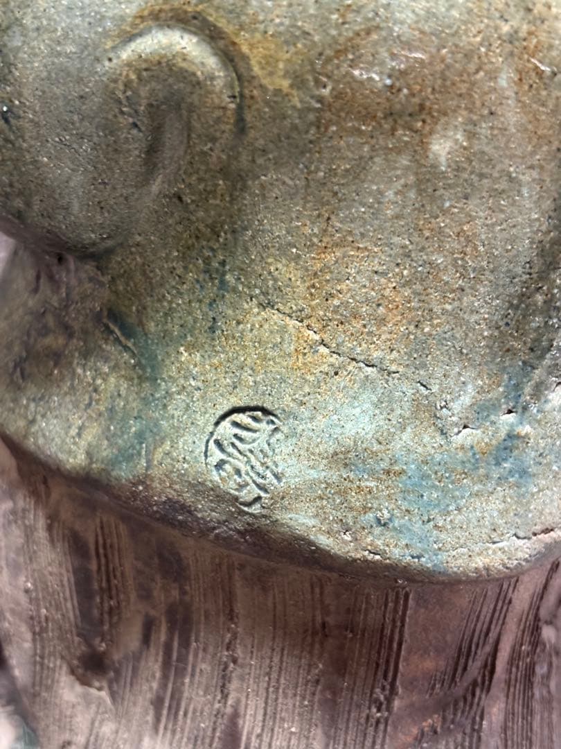 陶器たぬき　置物