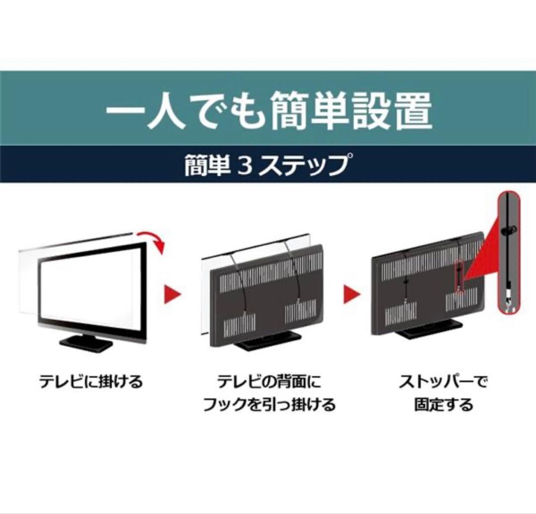 テレビ保護パネル【55型】ニデック LEQUA GUARD