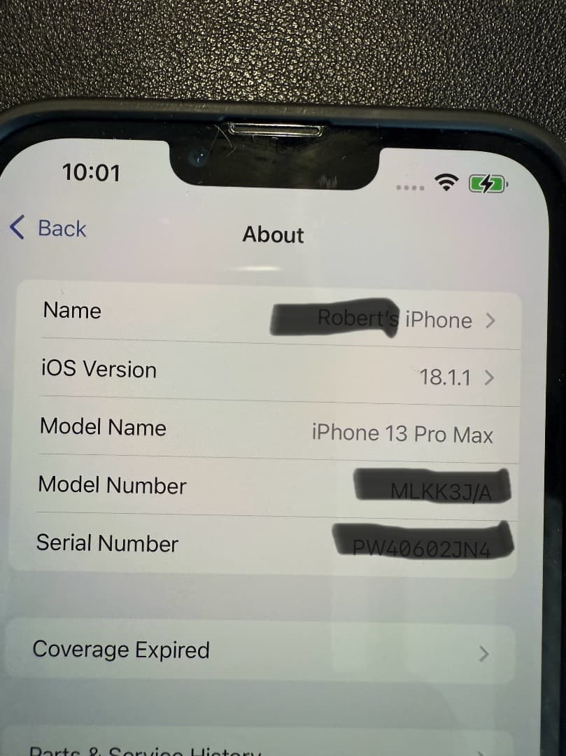 1日割引 iPhone 13 Pro Max 1 GB ブルー。SIMフリー