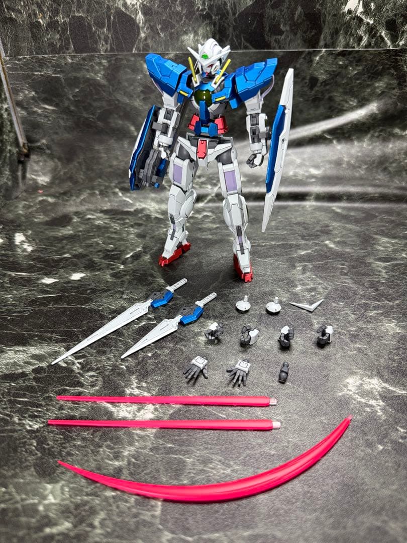 （専用出品）HG ガンダムエクシア 製作