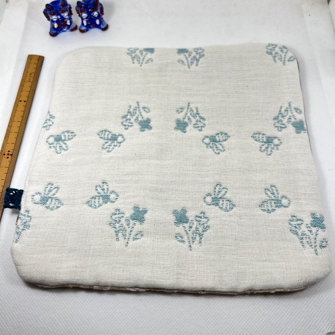 ぎんのすけ&きらら☆ ユキエモン　ガーゼハンカチ　fuwara