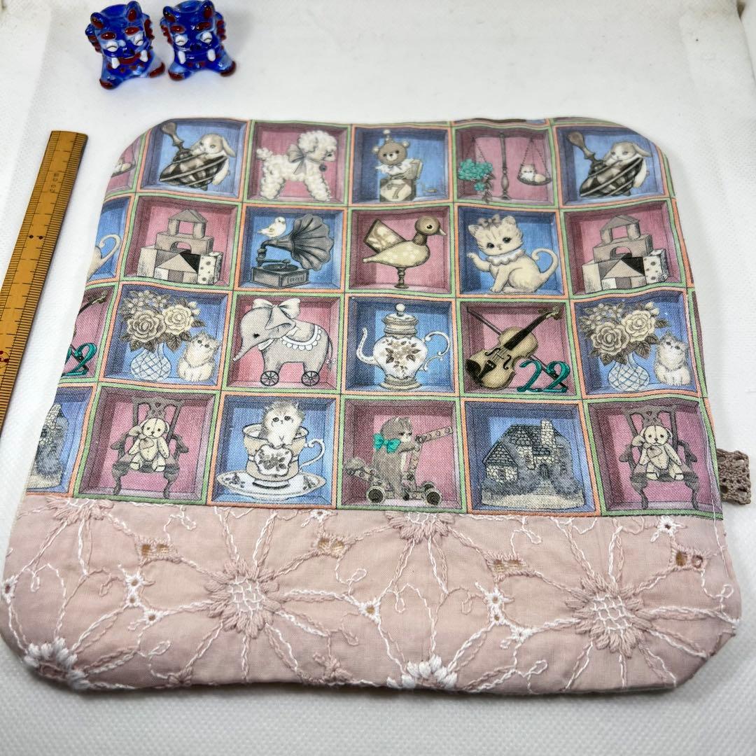 ぎんのすけ&きらら☆ ユキエモン　ガーゼハンカチ　fuwara