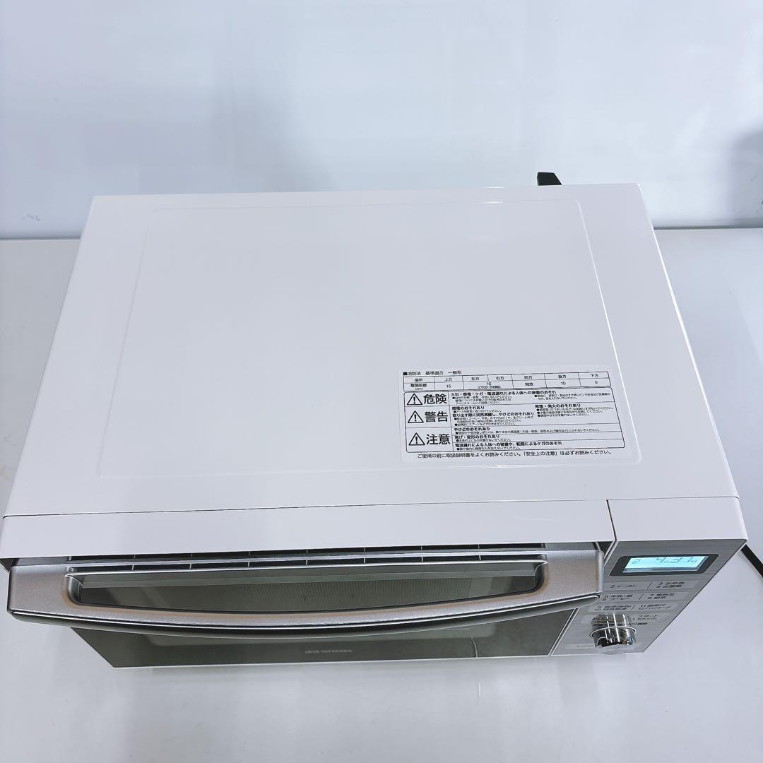 ②2023年製 アイリスオーヤマ スチームオーブンレンジ フラット